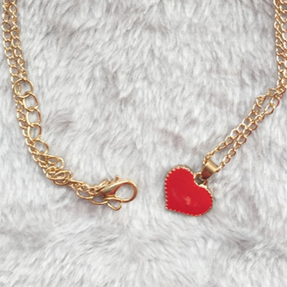Brand new Red heart necklace
